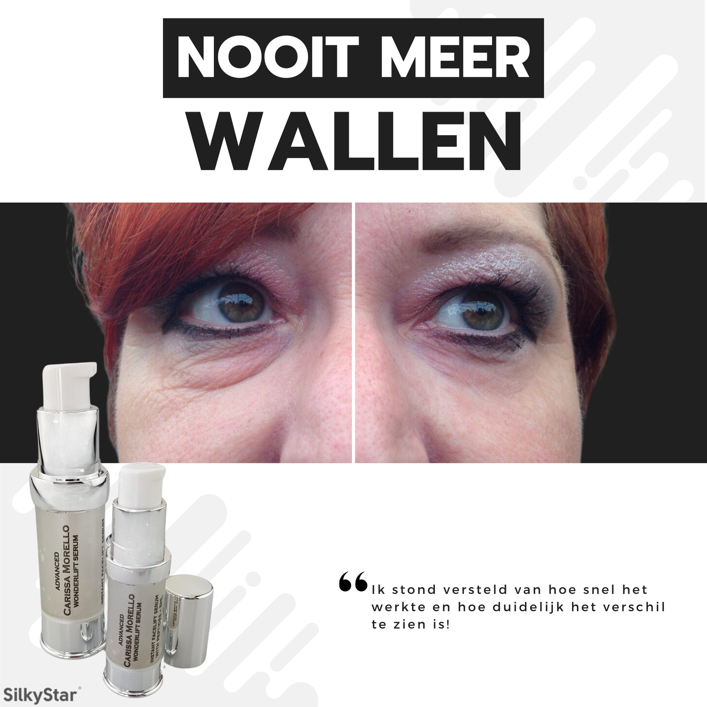 FaceLift Serum Rimpels kraaienpoten en wallen