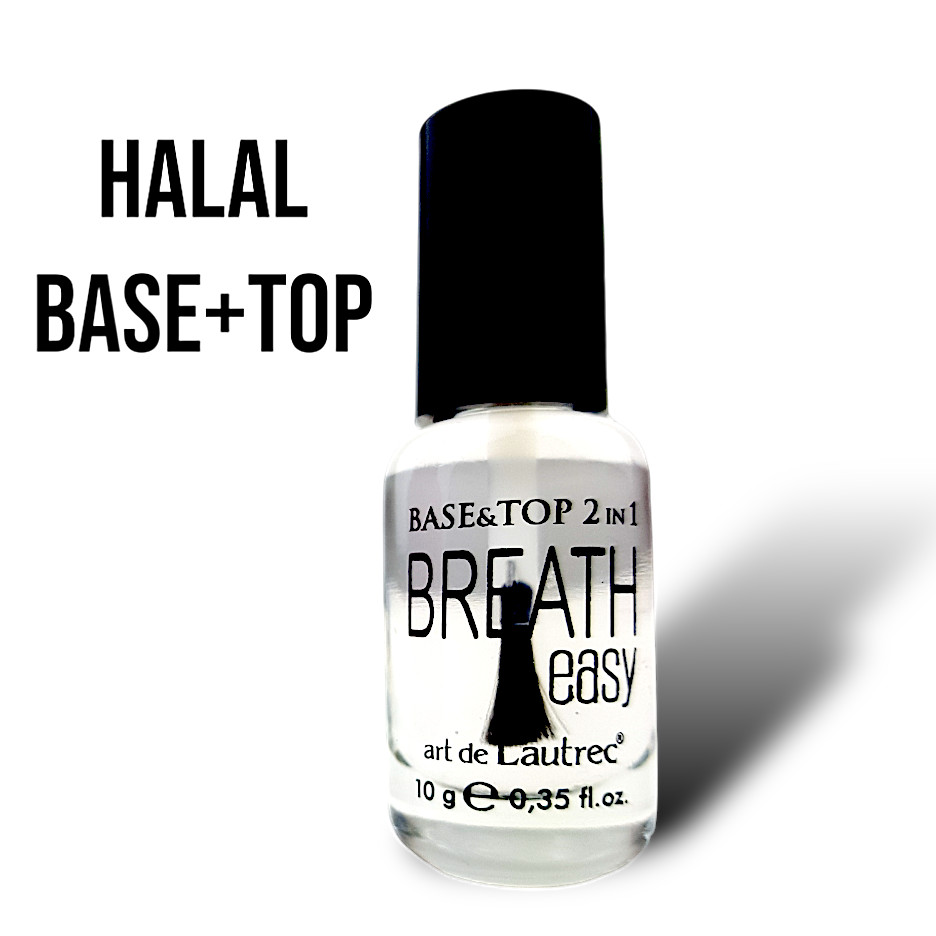 Breath Easy Halal Base & Top coat